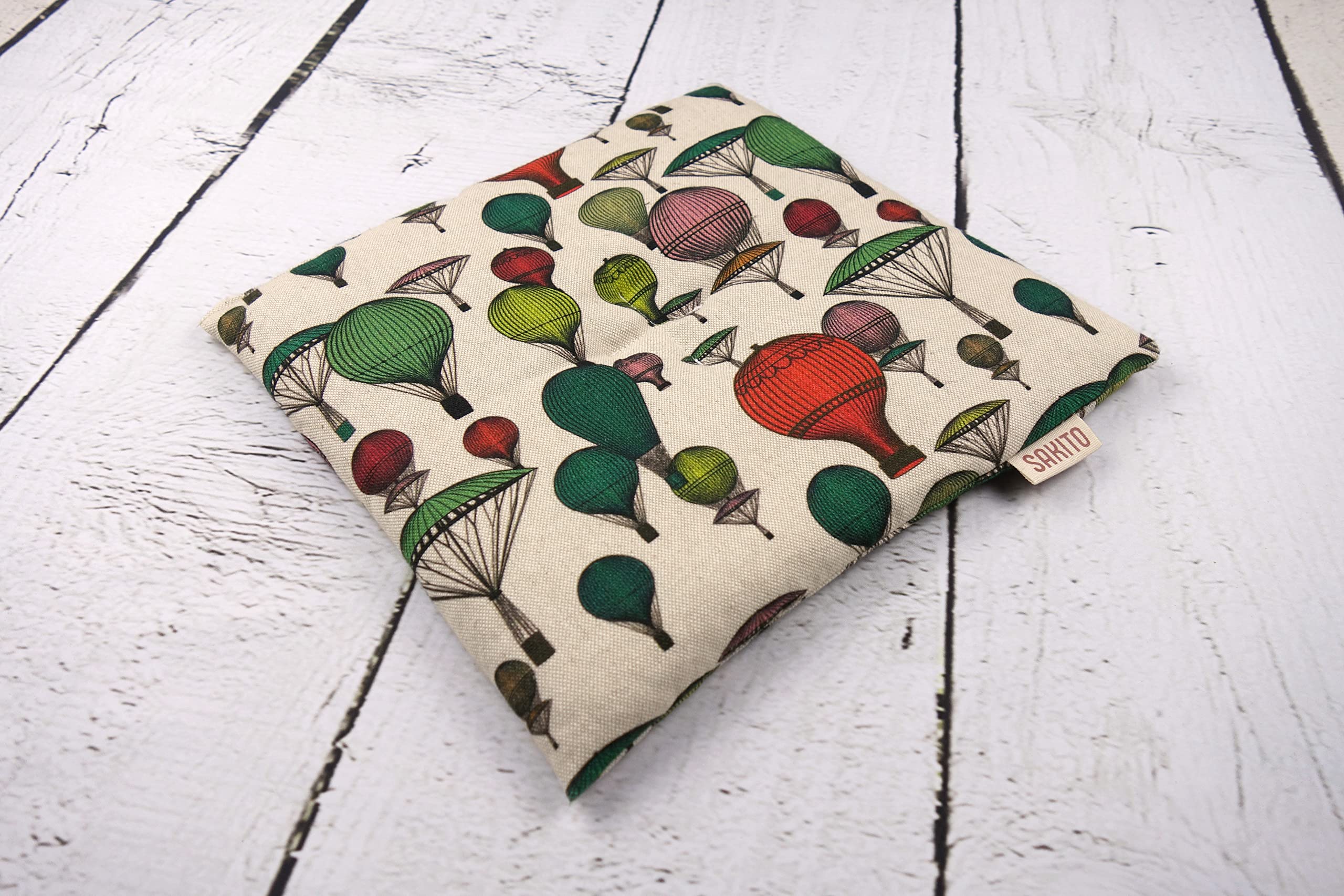 Cuscino Riscaldabile Termico Inodore - Borsa Semini Riscaldanti per Microonde (25x25 cm)