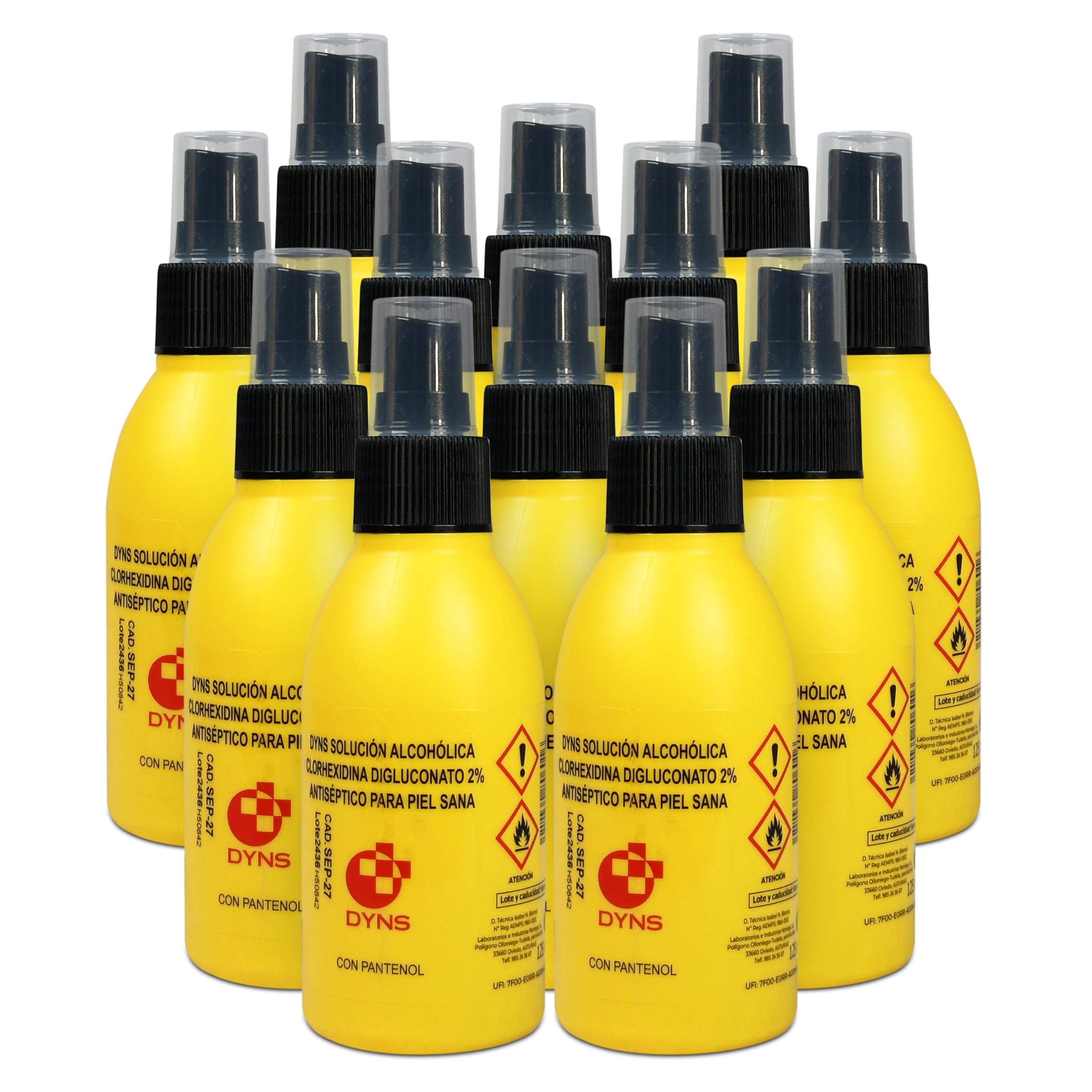 Clorexidina Digluconato 2% 125 ml Soluzione Alcolica 12 Unità