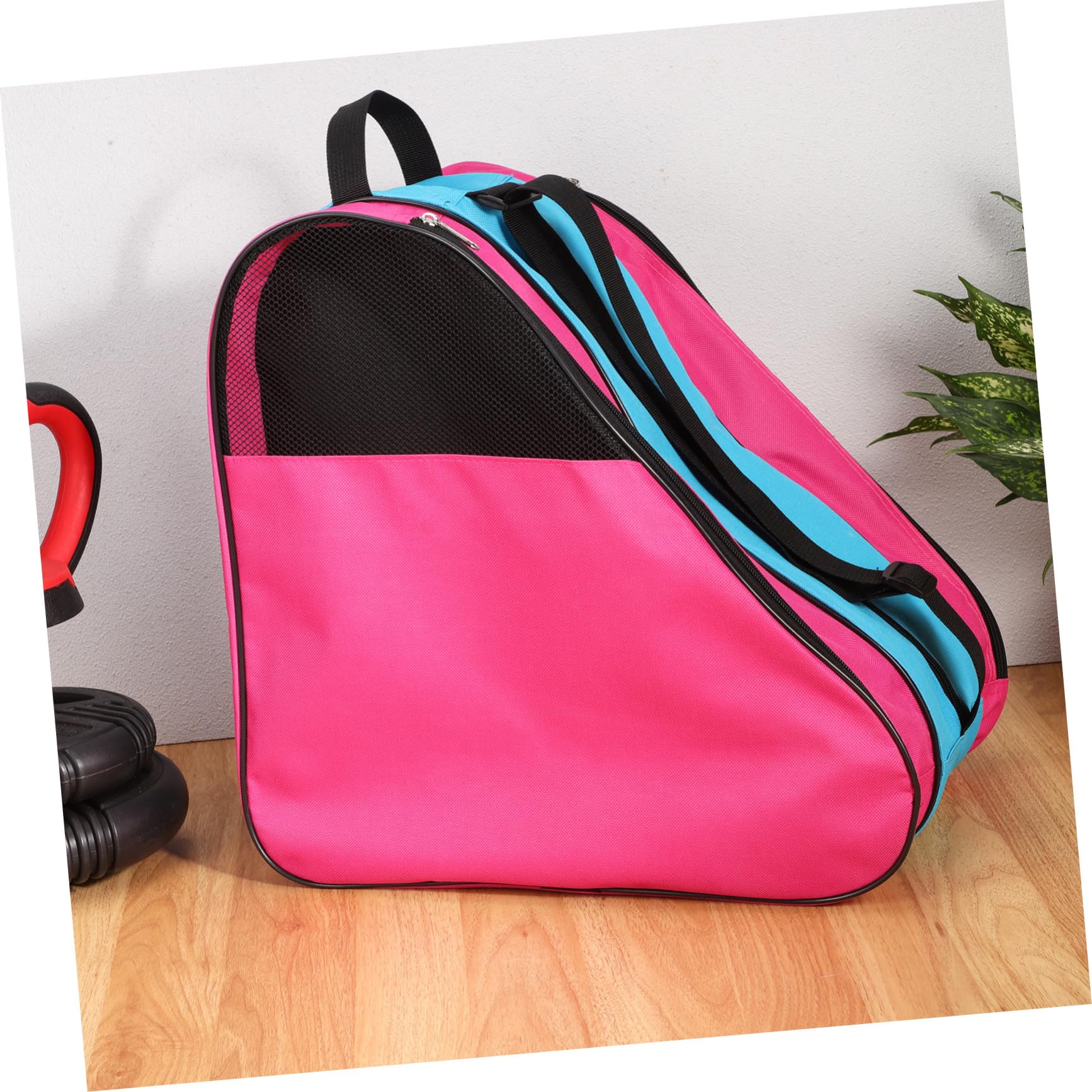 Abaodam Rollschuhtasche Für Junge Mädchen Dreieckige Schlittschuhtasche Zum Tragen Von Rollschuhen Und Schutzausrüstung Für Sicheren Transport
