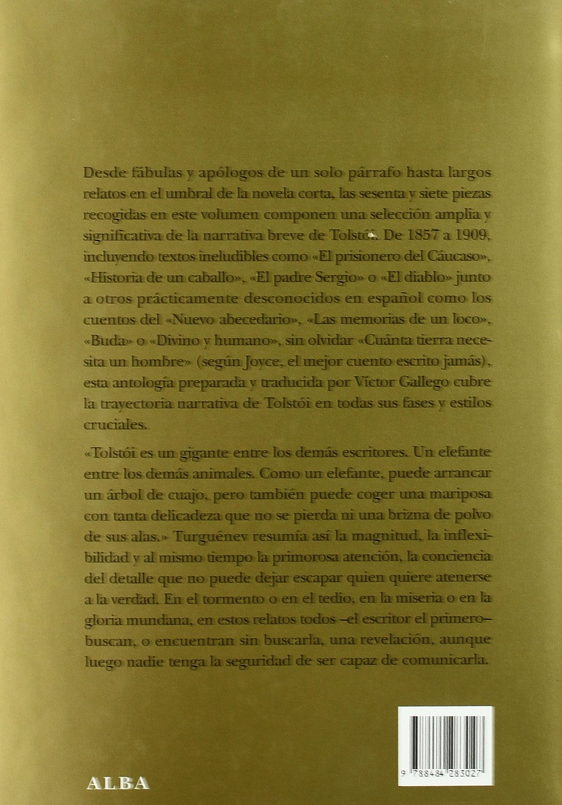 Relatos: XXXIII (Clásica Maior)