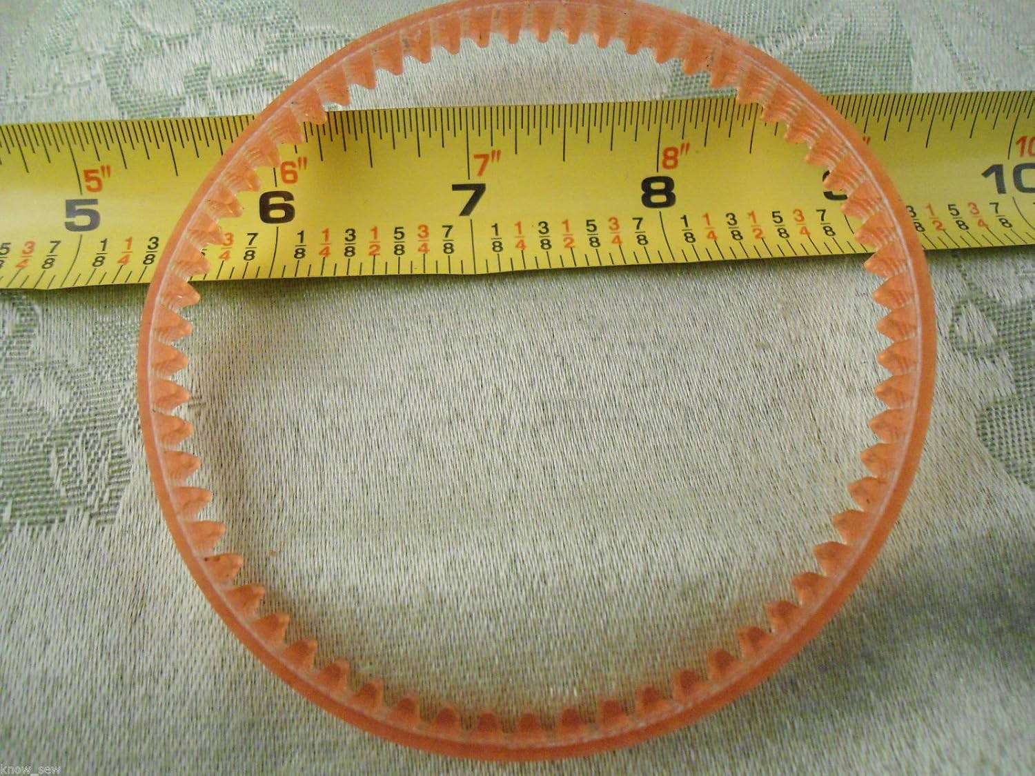 Dejavu House Replacement SEWING MACHINE MOTOR LUG BELT 10 3/4" MB270 fits [RICCAR