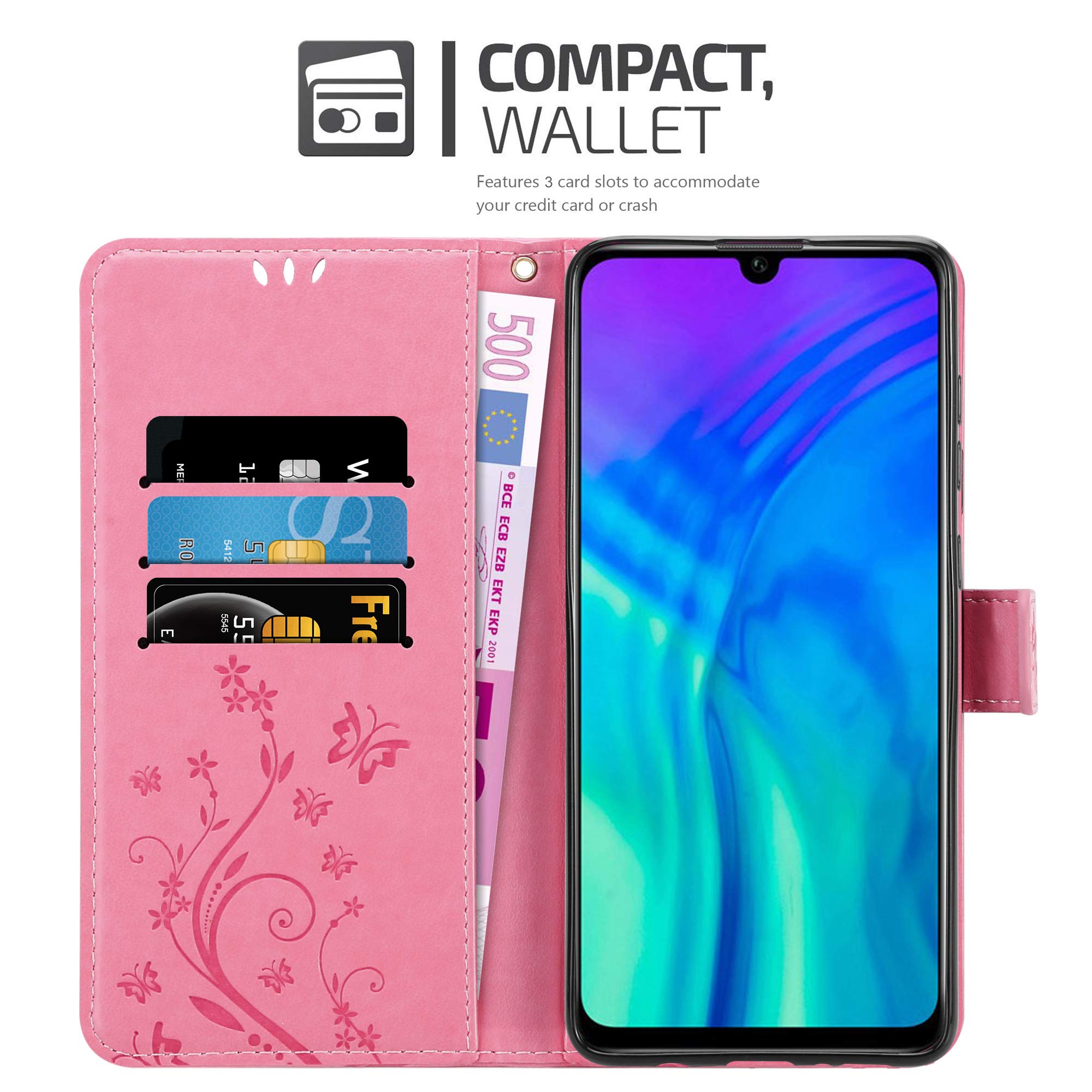 Cover Honor X8c Cover A Libro Per Honor X8A 4G Flip Cover Con Chiusura Magnetica, Tasca Con