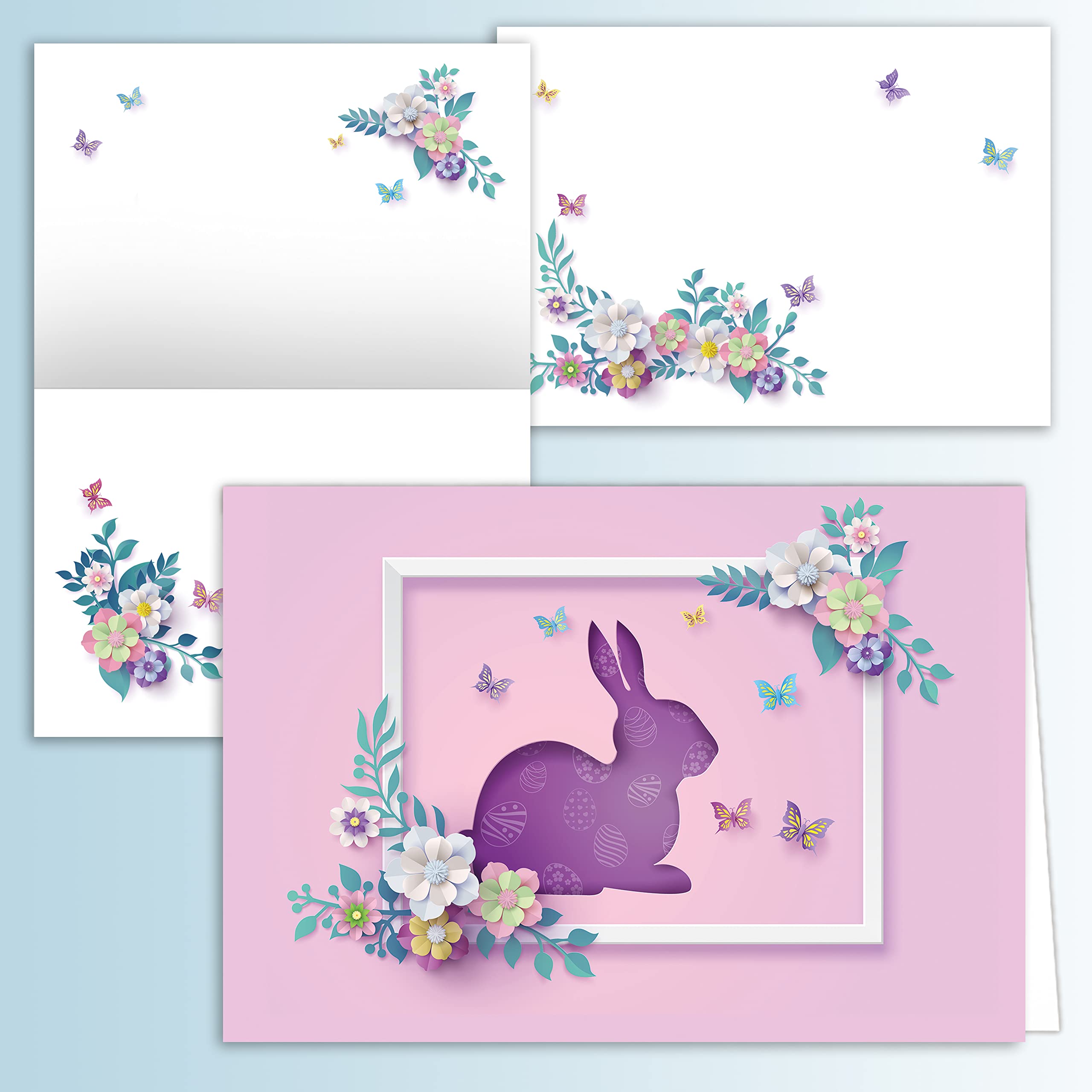 Edition Seidel Set Of 12 Premium Easter Cards With Envelope (Double Cards/Folding Cards With Envelope) Card Postcard Easter (SW02 - View #2