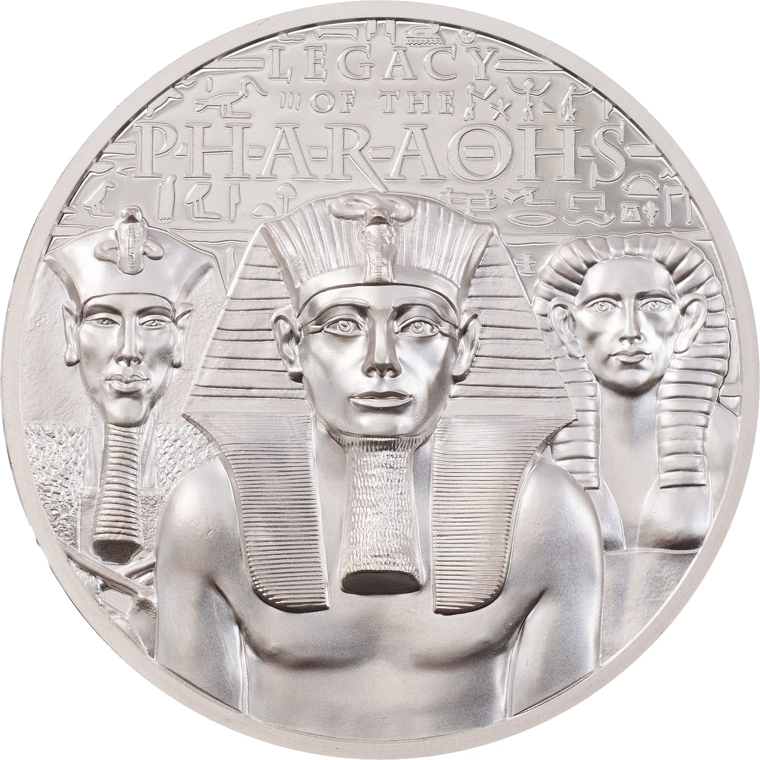 TREASURE WORLD COLLECTIBLES Legacy of The Pharaohs 1 Oz Silver