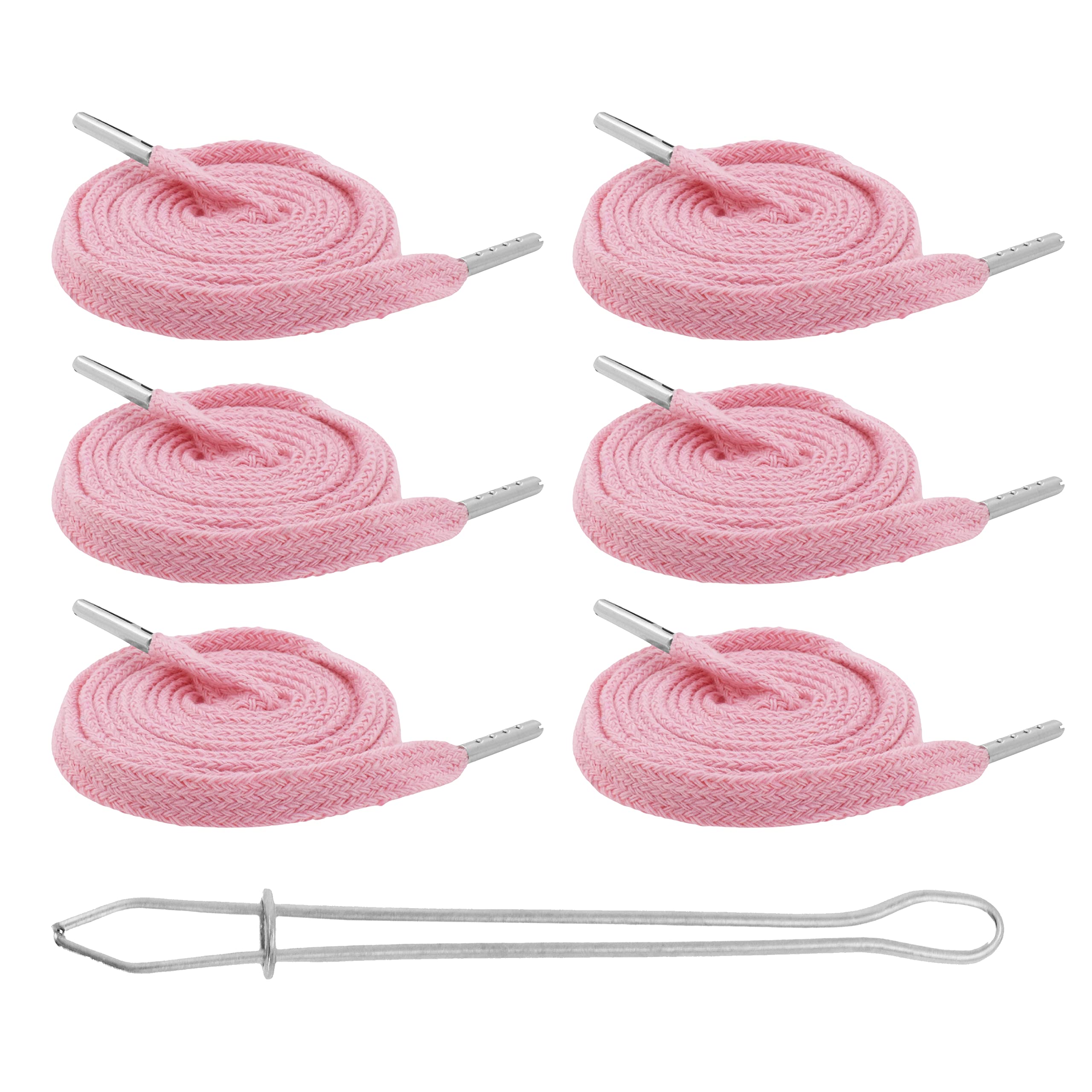 Elastic String 20 Yards Flat Cotton Drawstring Cord (3/8