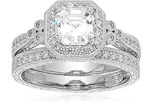 Antique Platinum or Gold Wedding Ring Set