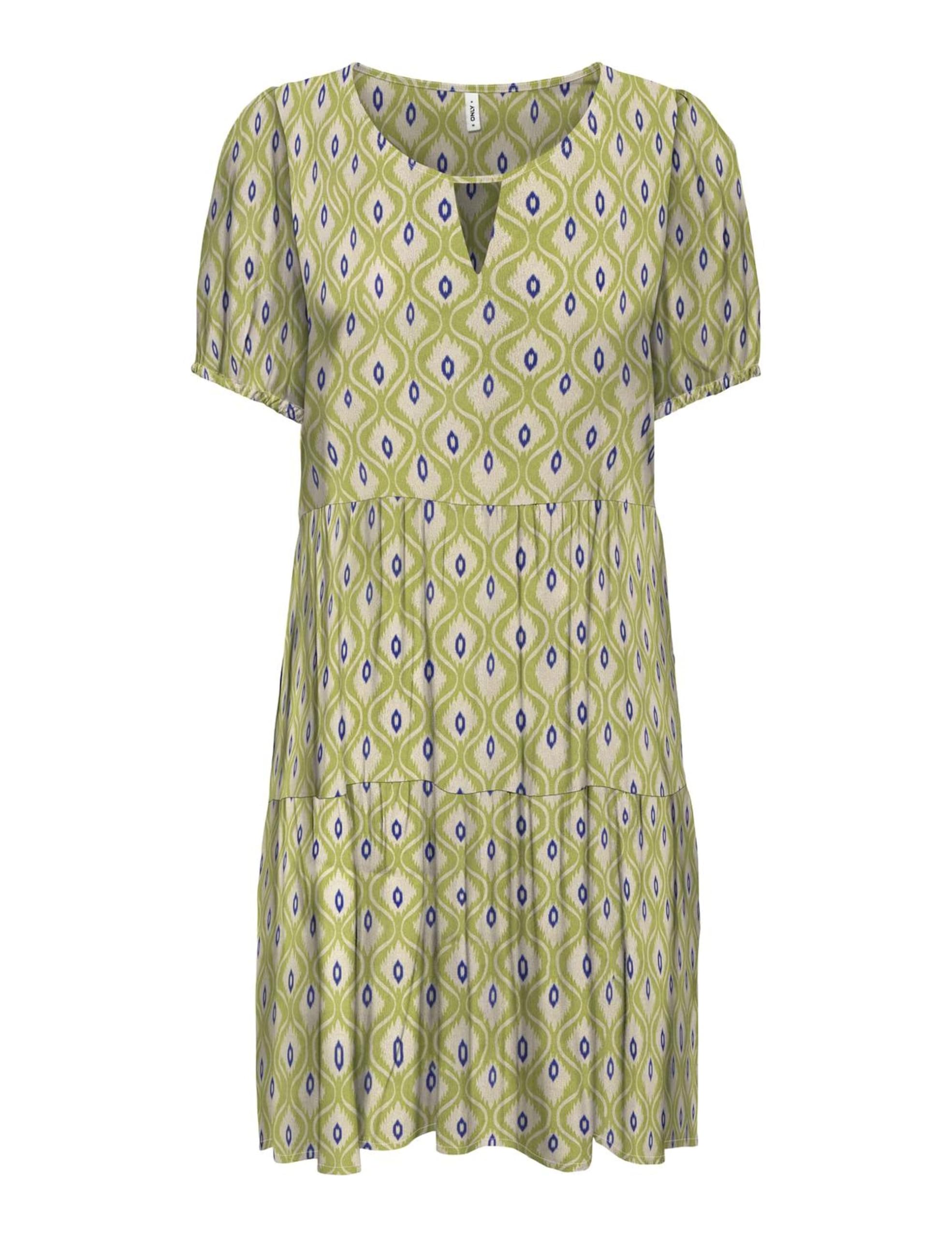 ONLY Women's Onlnova Life Vis Thea Kh Dress AOP, Camping Gear, M