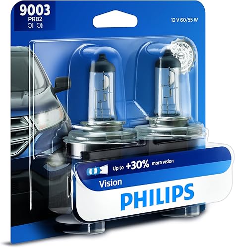 Miniatura 1 de Bombilla de faro Philips, de mejora de visión, 9003, Blanco cool