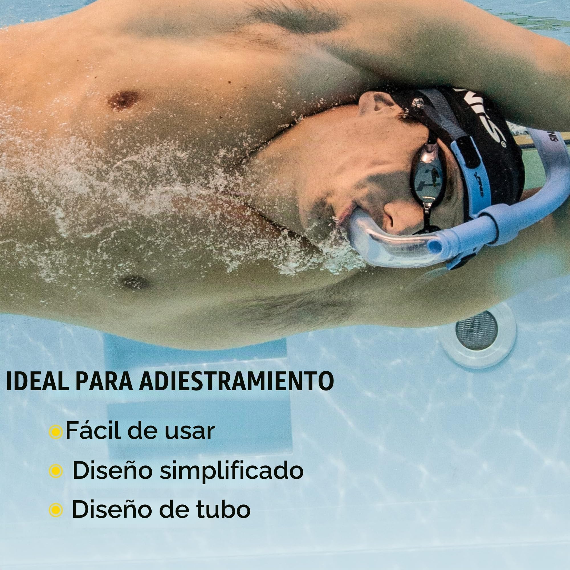 Finis Glide Tubo de respiración para natación, Unisex Adulto