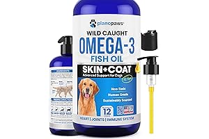 Ever Root Skin and Coat Supplement with Omega-3 Fish Oil for Dogs