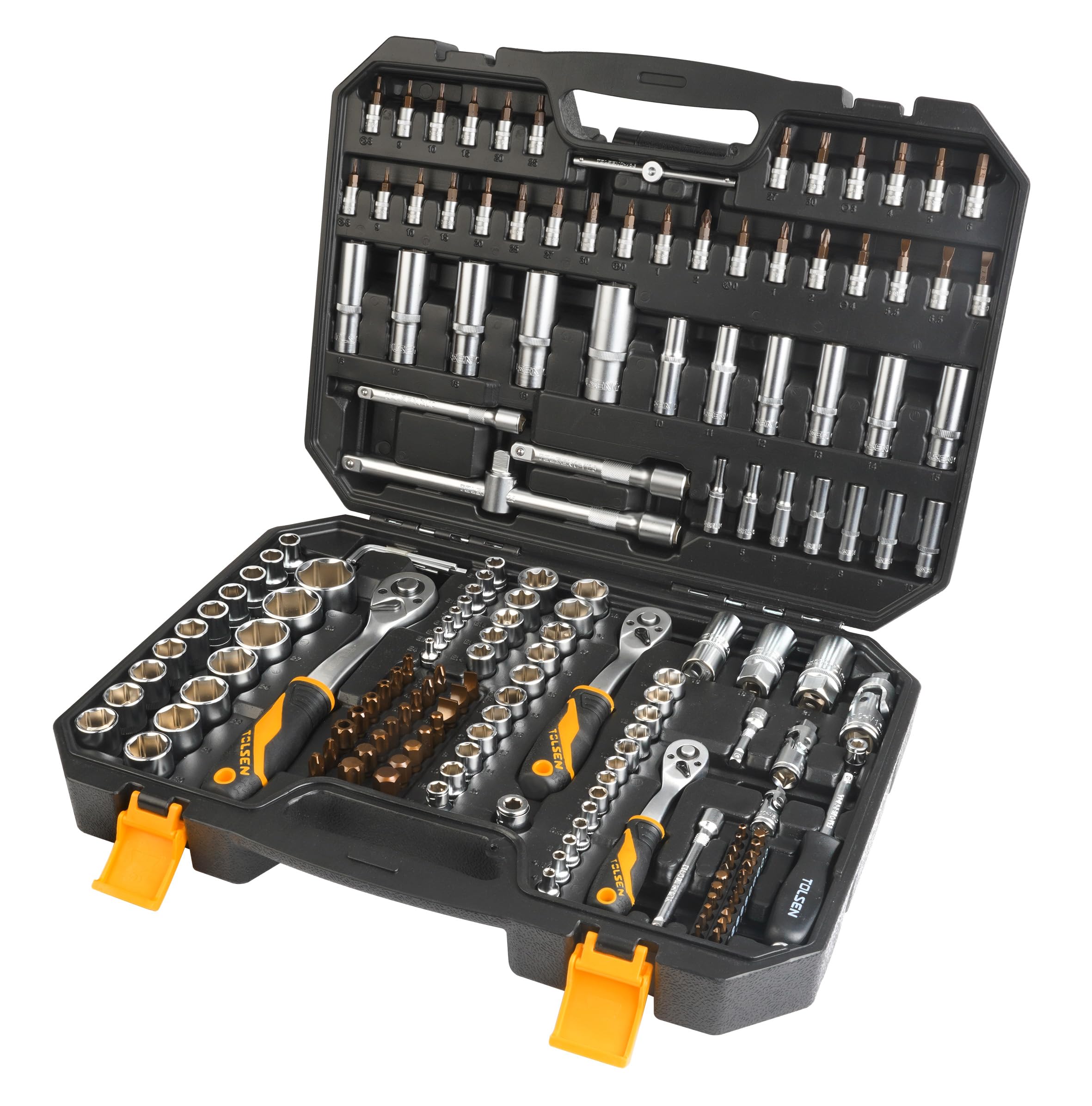 Tolsen - 175Pcs Tool Set (Industrial),15146