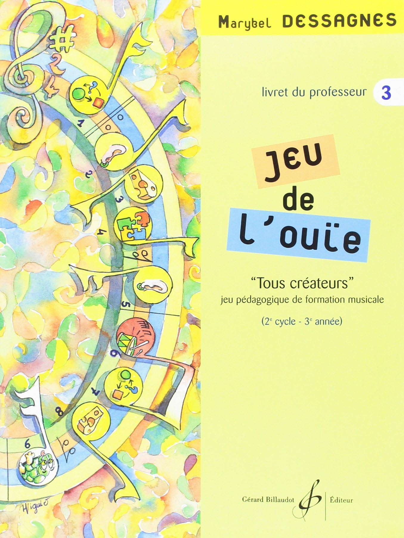 JEU DE L'OUIE VOLUME 3 - PROFESSEUR