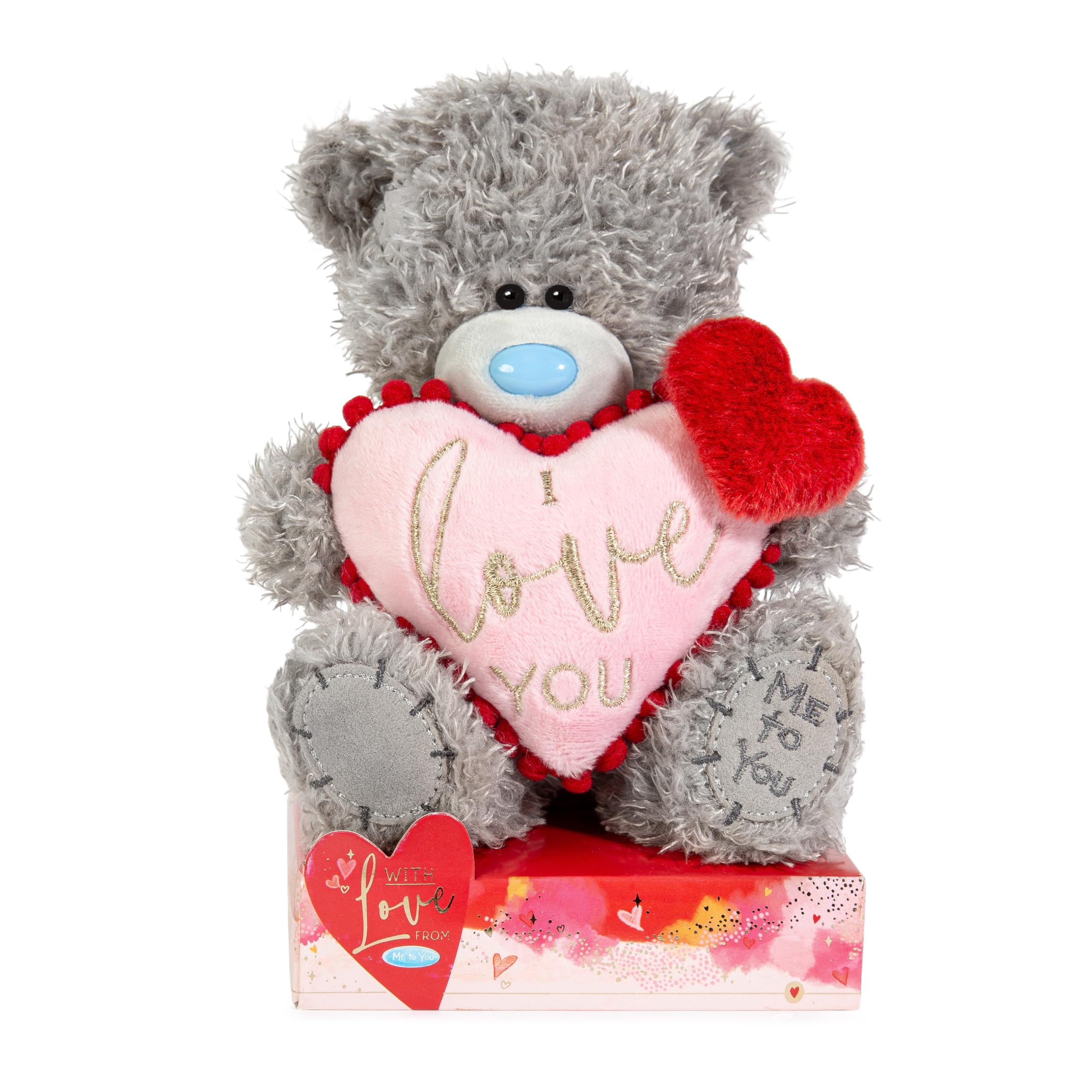 New Me to You 7"" Plush Heart Sweet Heart Bear Tatty Teddy