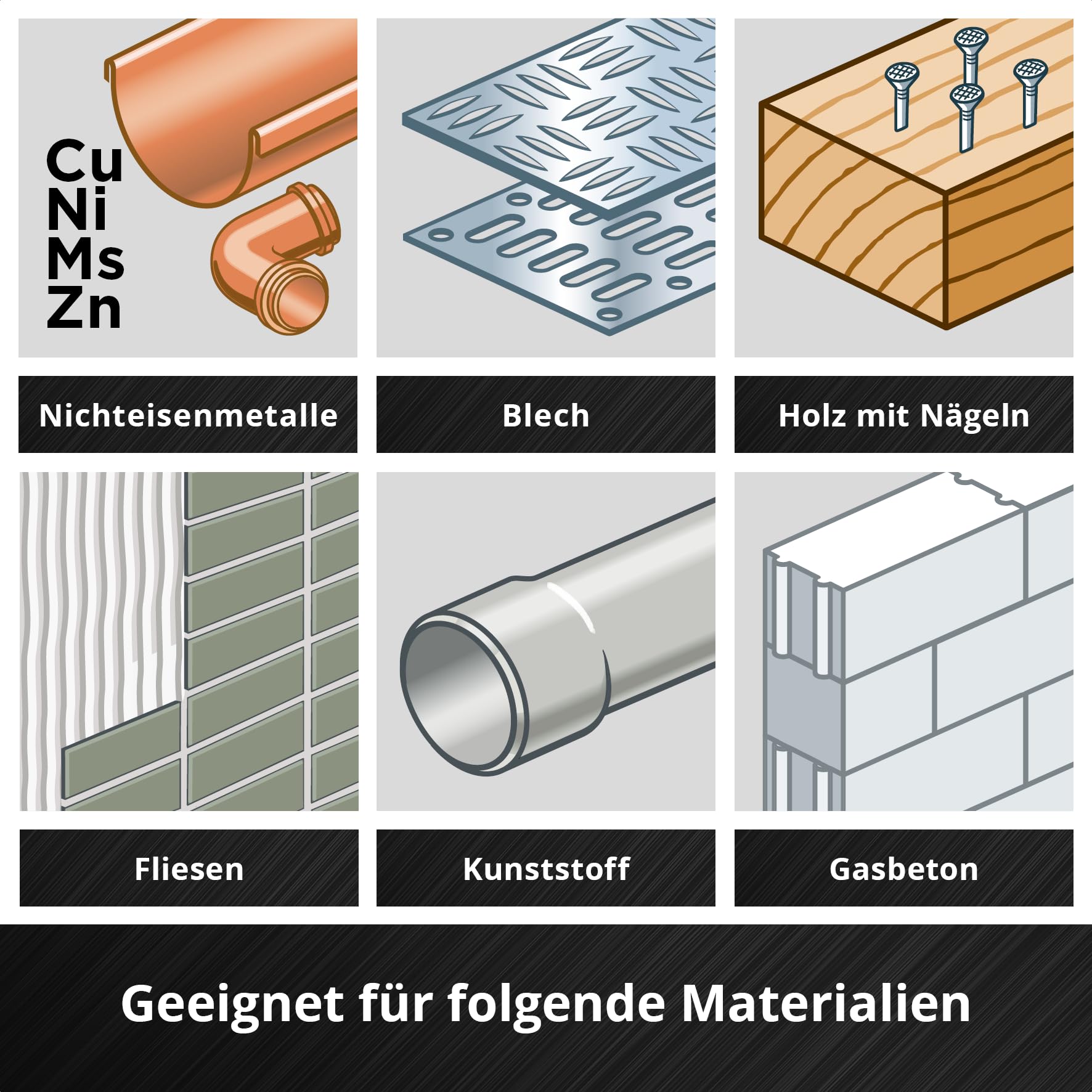 Original Einhell XXL-CASE 70-tlg. Multitool-Set (BiM/CrV-Tauchsägeblätter, HCS/HM/BiM-Halbrund-Sägeblätter, HM-Delta-Raspel, Delta-Trägerplatte, Schleifpapier, Dremel-Adapter)