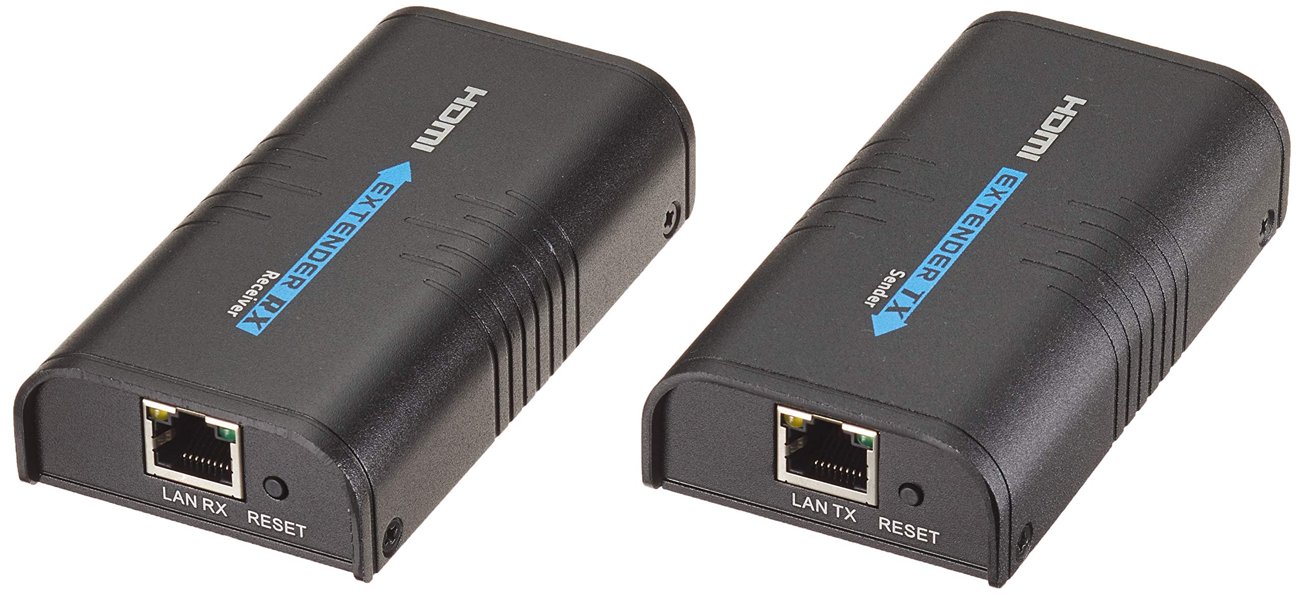 PremiumCord HDMI Extender do 120 m przez LAN, TCP/IP, 1 nadajnik do wielu odbiorników, kompatybilny z Full HD 1080p, 3D, Dolby-True HD