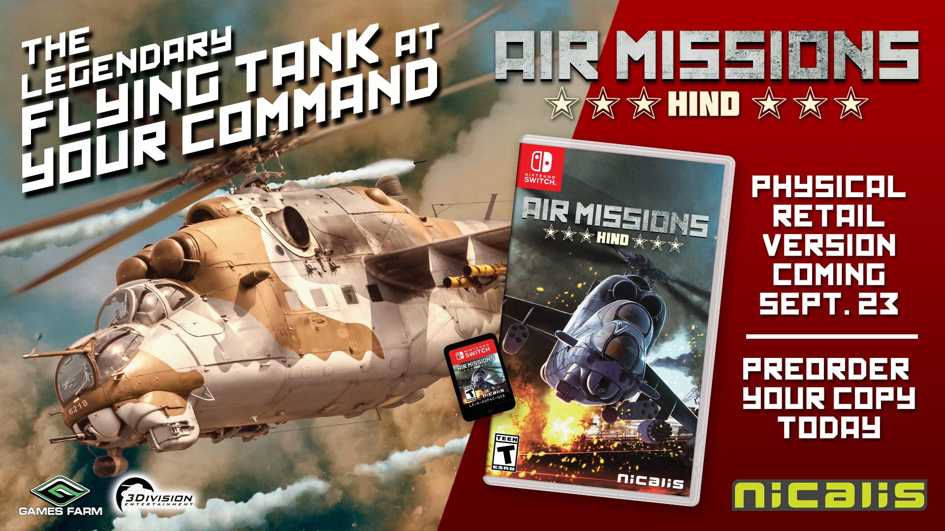 AIR MISSIONS: HIND - Nintendo Switch : Amazon.ca: Video Games