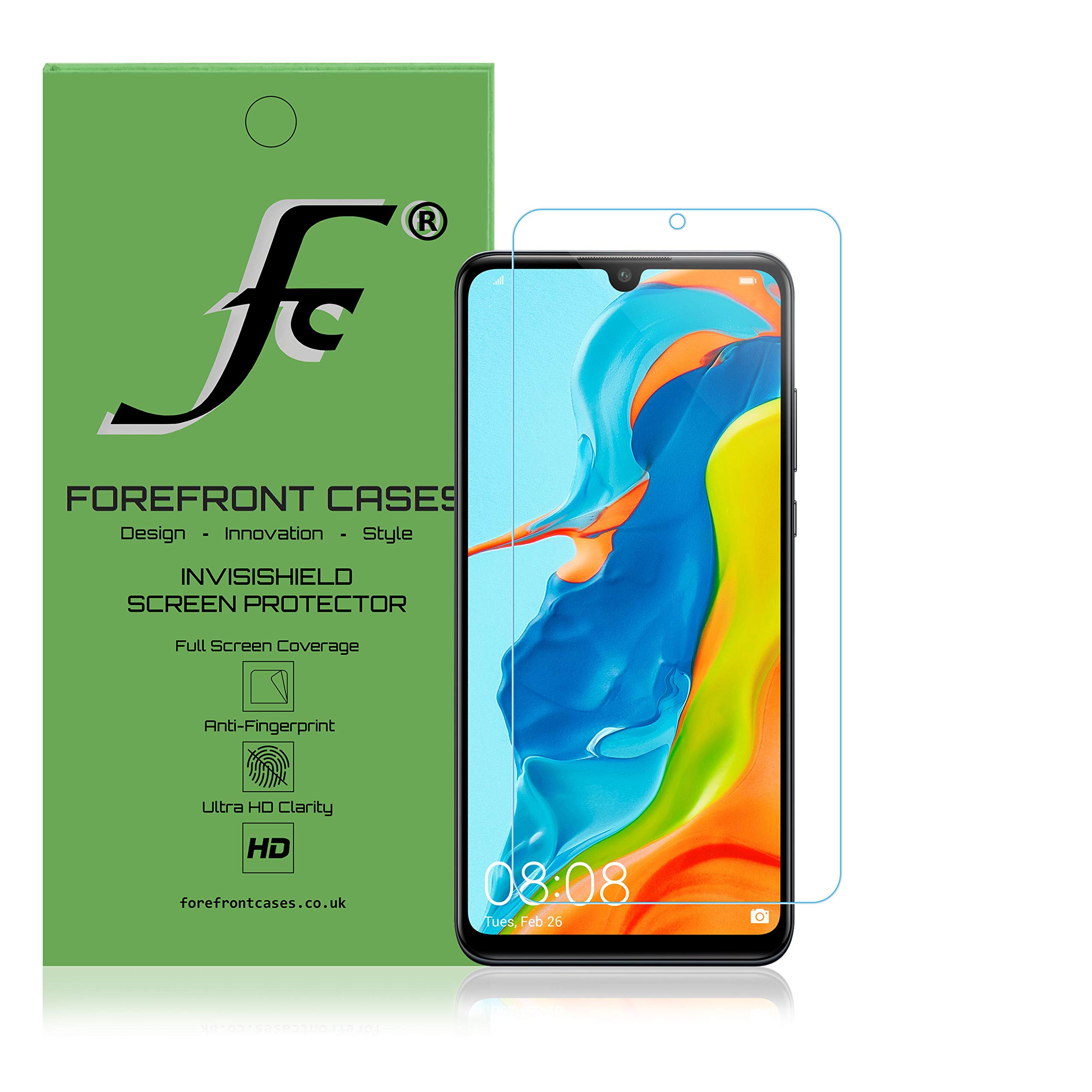 Forefront Cases Hydrogel Screen Protector for Huawei P30 Lite [3 Pack] | Full-Screen Edge-to-Edge Coverage | Shatterproof, Self-Healing & Anti-Fingerprint Coating | HD Clear Touchscreen-Responsive