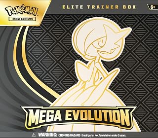 Pokémon TCG: Mega Evolution Elite Trainer Box - Mega Gardevior - Amazon product rated Grade B