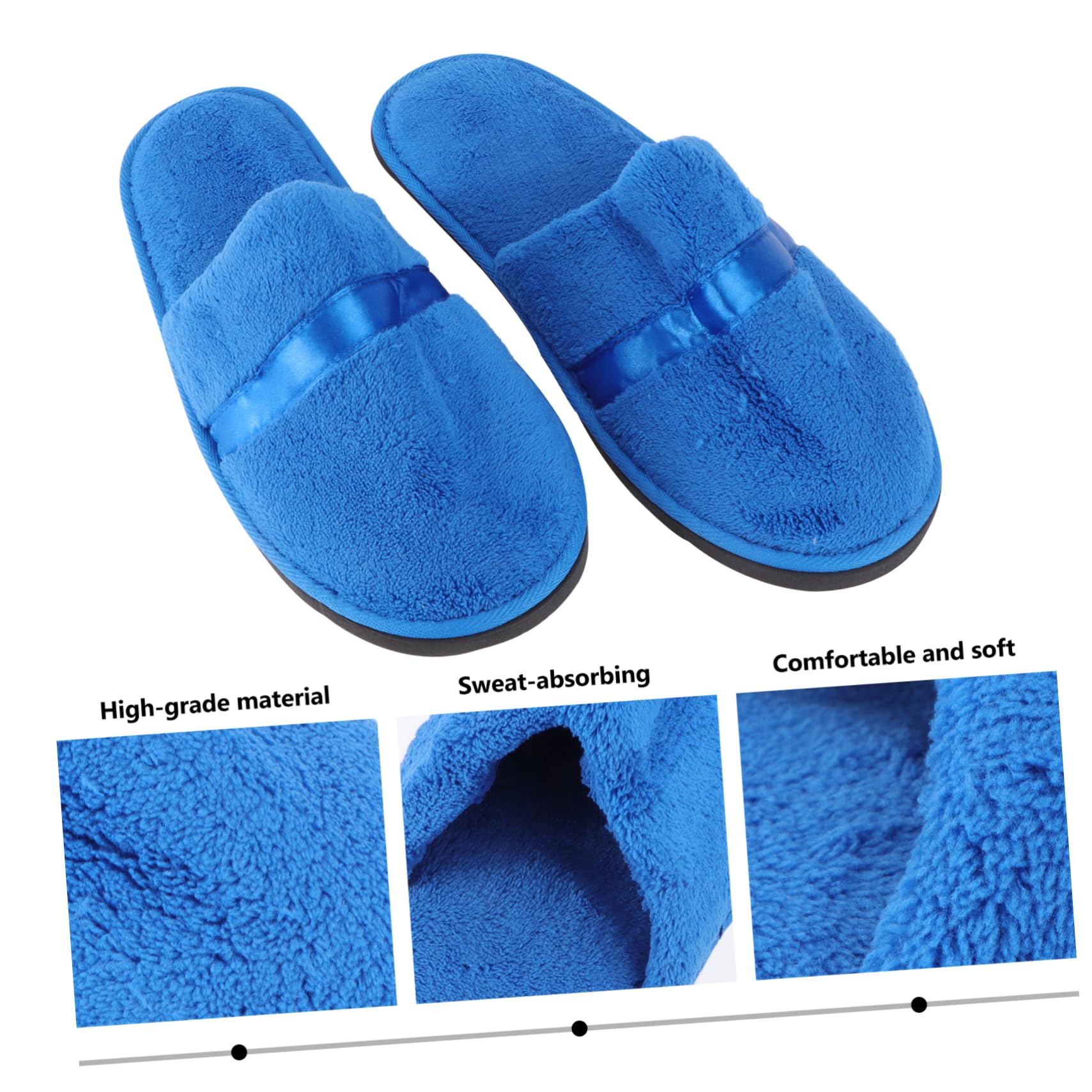 Ipetboom Indoor Winter Slippers Plush Fleece House Slippers Comfortable for Ages