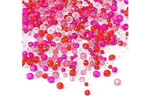Valentines Crystal Beads for Jewelry Making