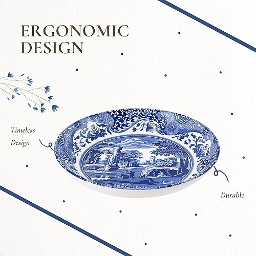 Miniatura 8 de Spode Tazones de pasta italiana azul - Juego de 4