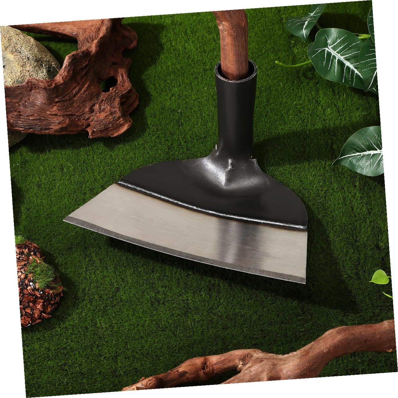 Houe à Désherber en Acier, Outil de Jardinage pour Désherbage | Outil de Jardinage Houe à Main, Petite Houe de Jardinage sans Manche, pour Jardiniers et Cultivateurs
