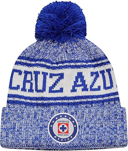 Icon Sports Federación Mexicana de Futbol Asociacion Club Deportivo Social y Cultural - Cruz Azul Coronada Team Pom Gorra Azul OSFM CR42BN-2