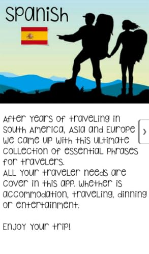 Spanish for travellers