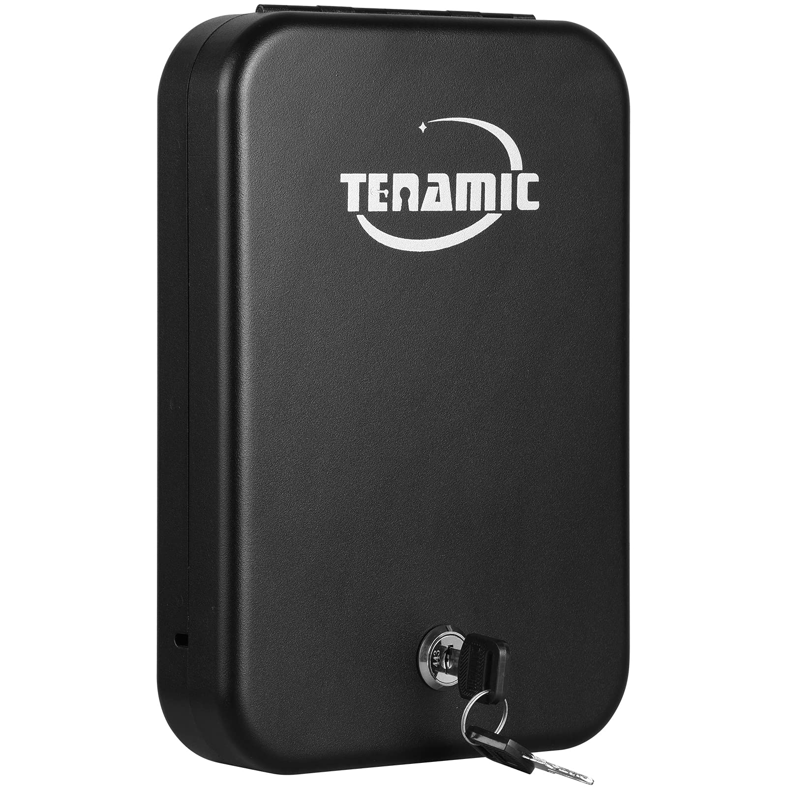 Buy Tenamic Safe, Portable Travel Lock Box, Solid Steel Pistol Safe for