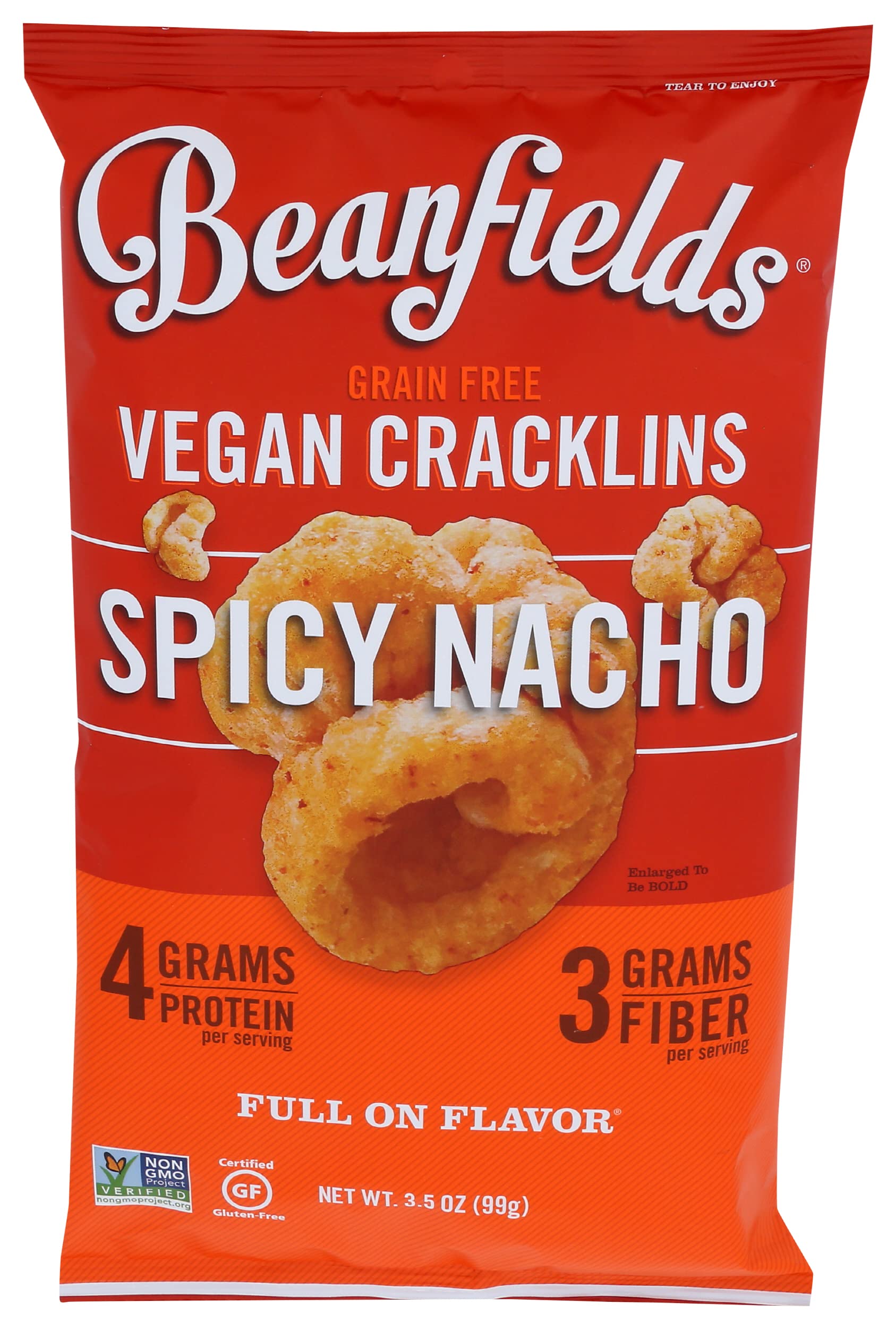 Buy BEANFIELDS Spicy Nacho Cracklins, 3.5 OZ Online at desertcartUAE