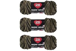 Camouflage Yarn: Conceal Your Projects with Red Heart Super Saver