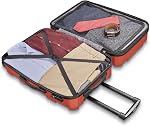 Samsonite Centric Porte-bagages extensibles à flanc dur avec roues Spinner, 20 De pouce, orange brûlé