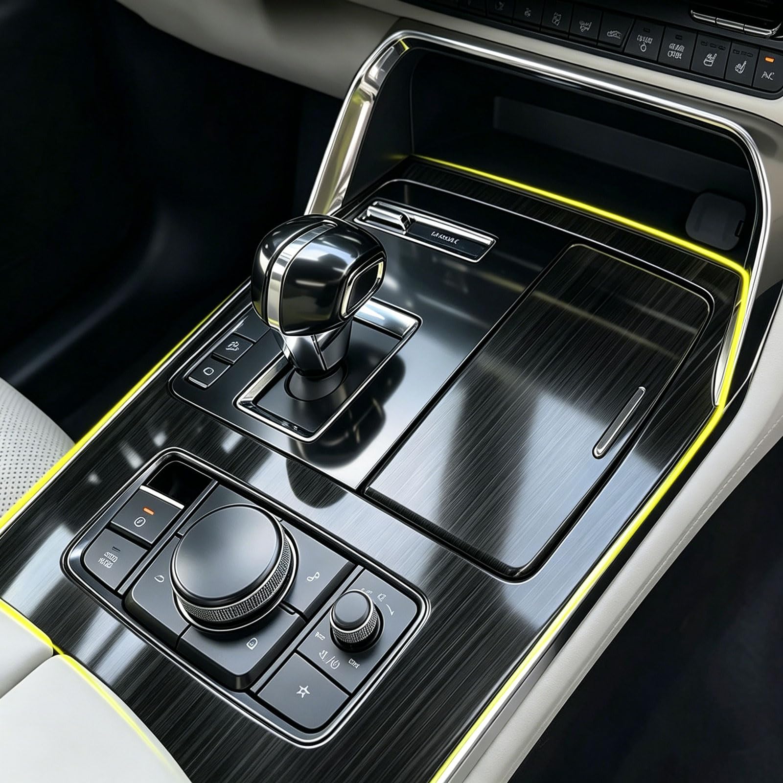 Amazon.com: TERDARAY Gear Shift Panel Cover Compatible With Mazda