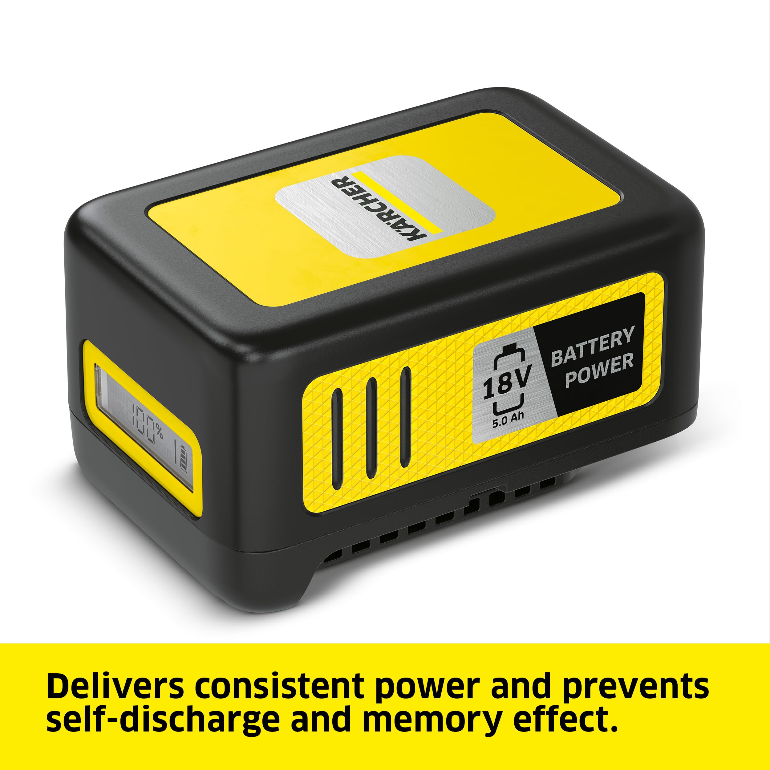 Amazon.com: Kärcher Battery Power 18/50, 18 V Battery with 5.0 Ah