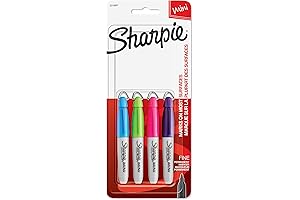 Mini Keychain Sharpie, Set of 4