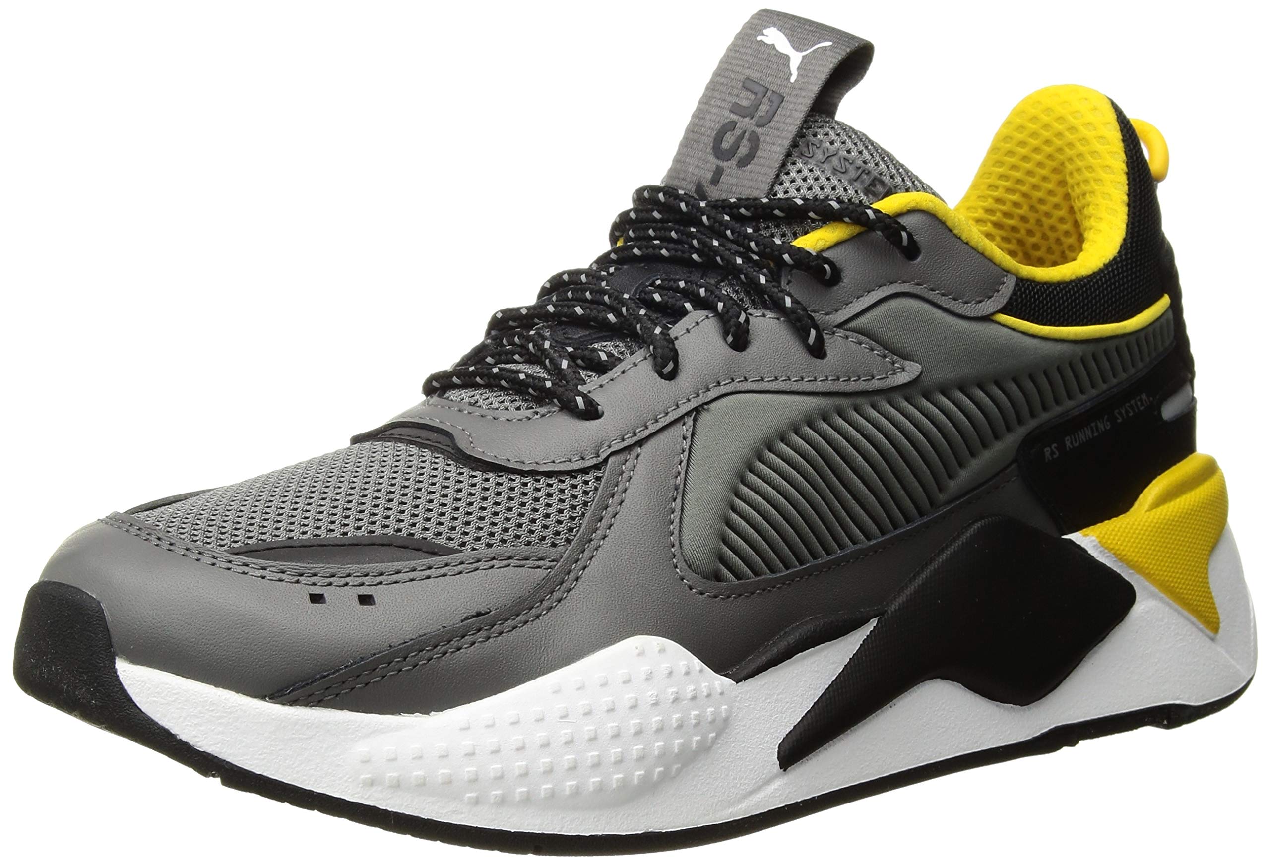 puma rs x black yellow