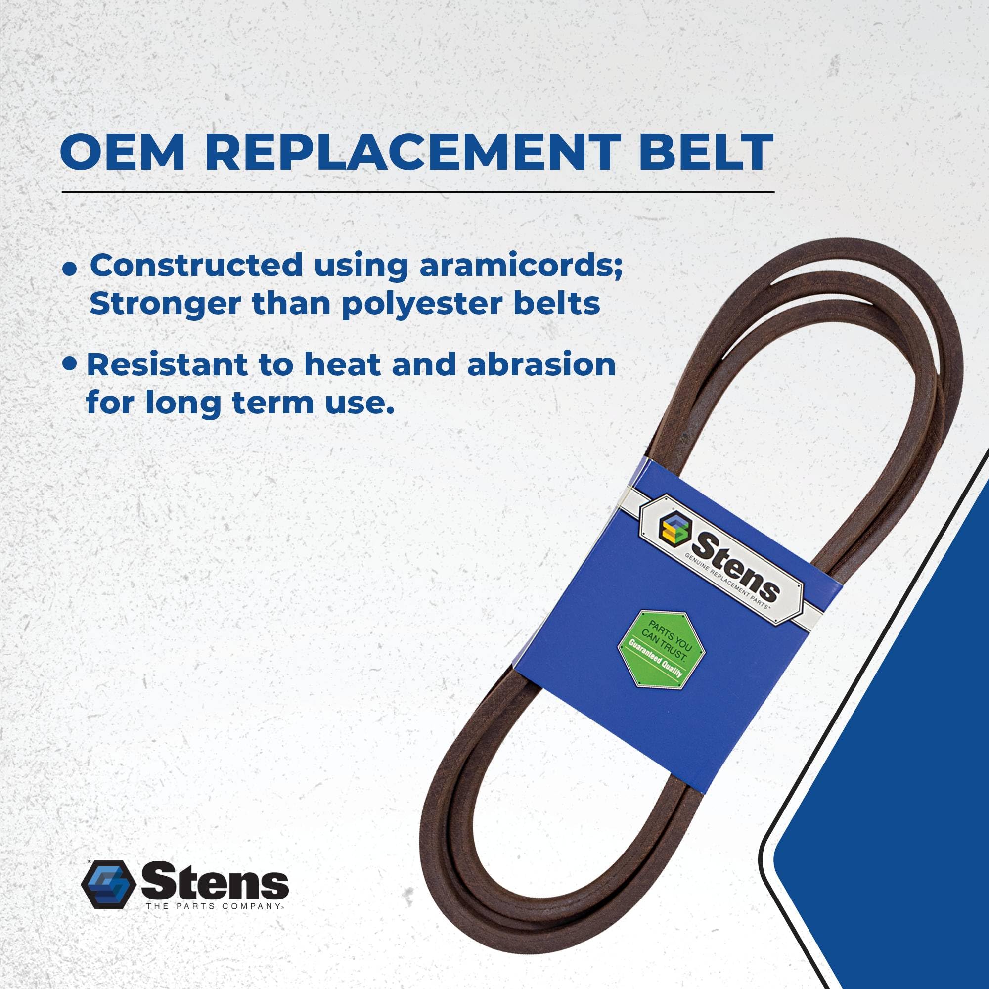 Amazon.com: Stens 265-578 OEM Replacement Belt, Scag 483966, ea, 1