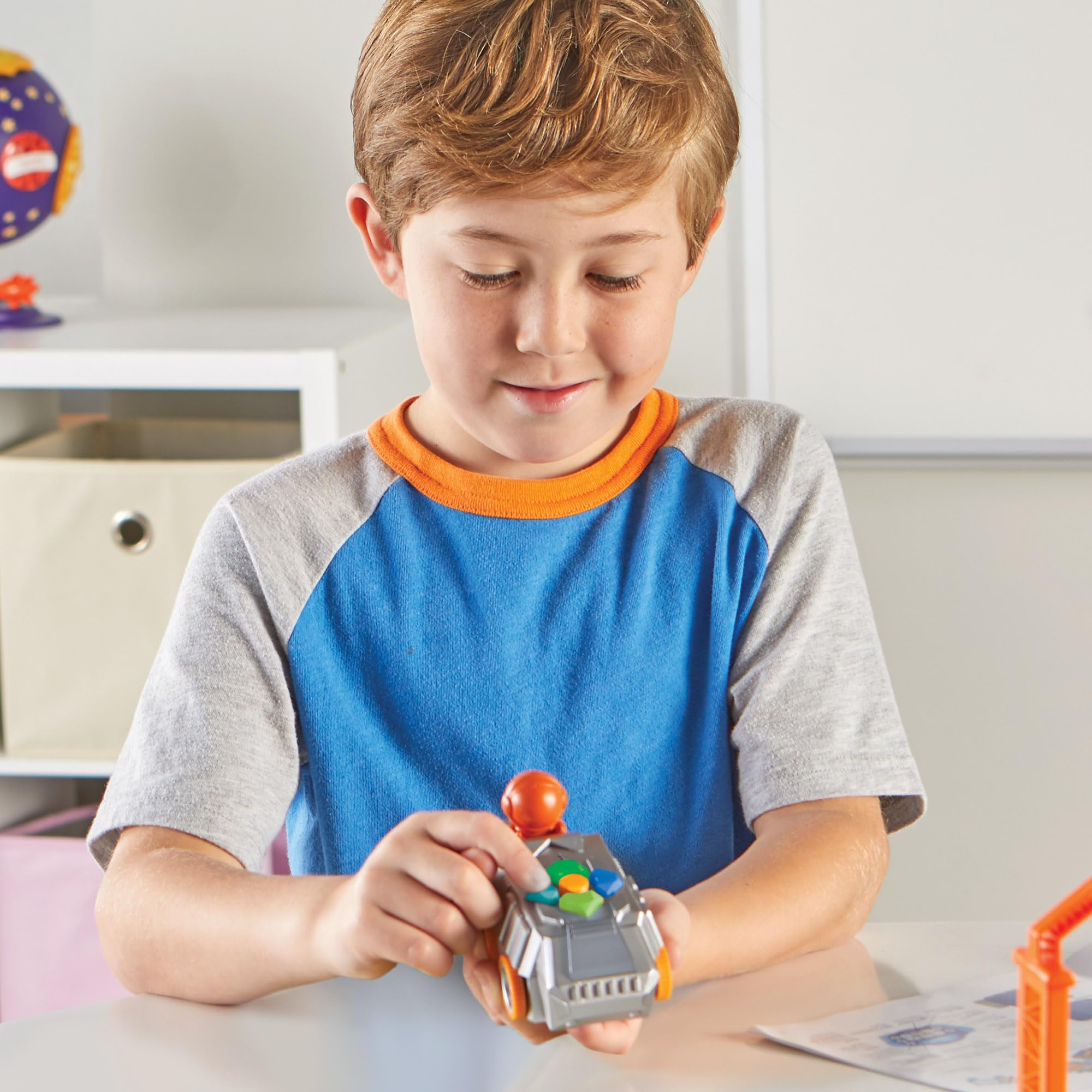 Learning Resources Set di attività Deluxe con Rover Spaziale Skill Builders, Giocattoli di Coding, STEM per Bambini,la Classe,Spazio, 4+, Regali per Bambini di 6-8 Anni, Bambini e Bambine