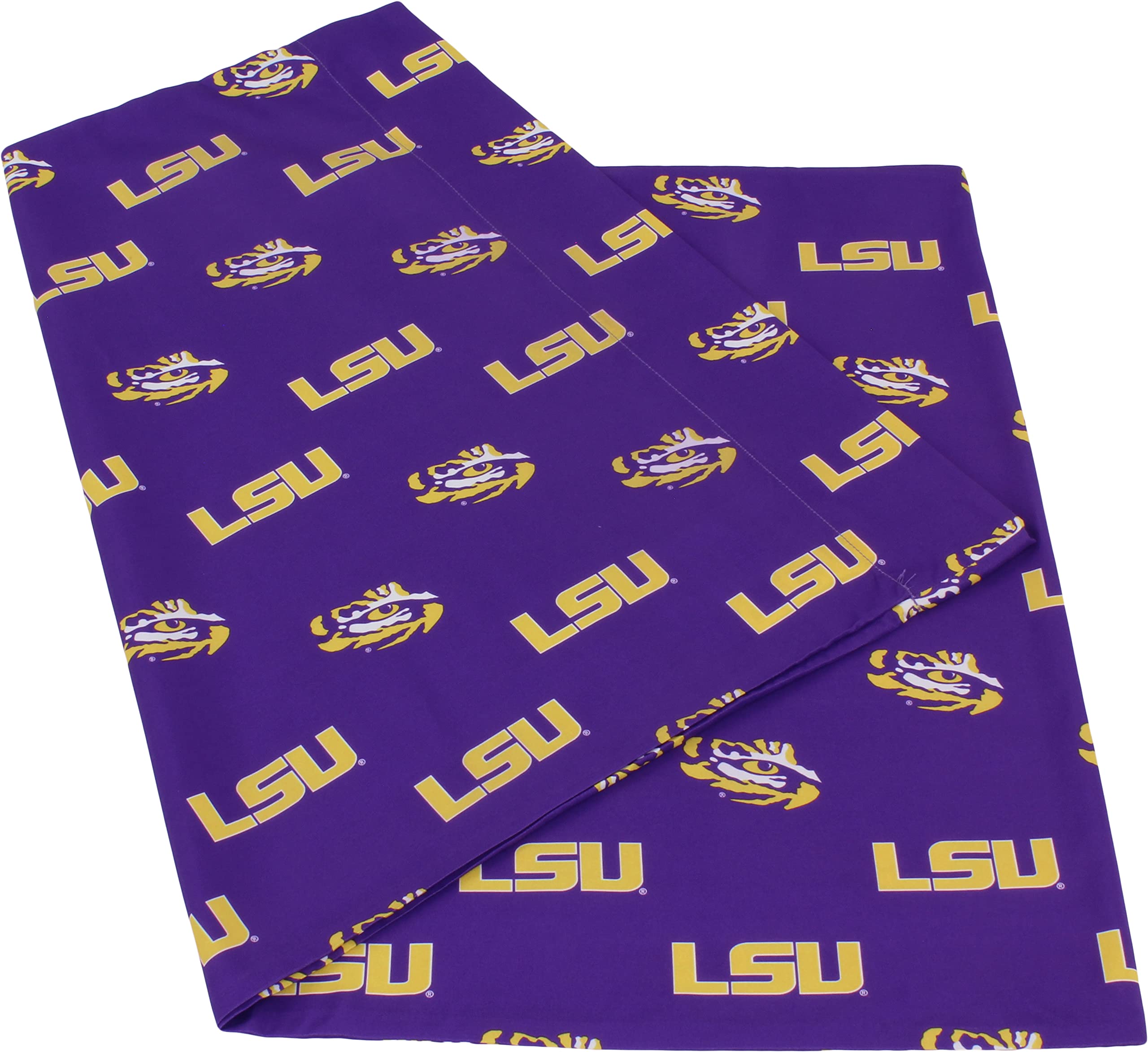 College Covers Everything Comfy LSU Tigers Printed Curtain Valance - 84" x 15"