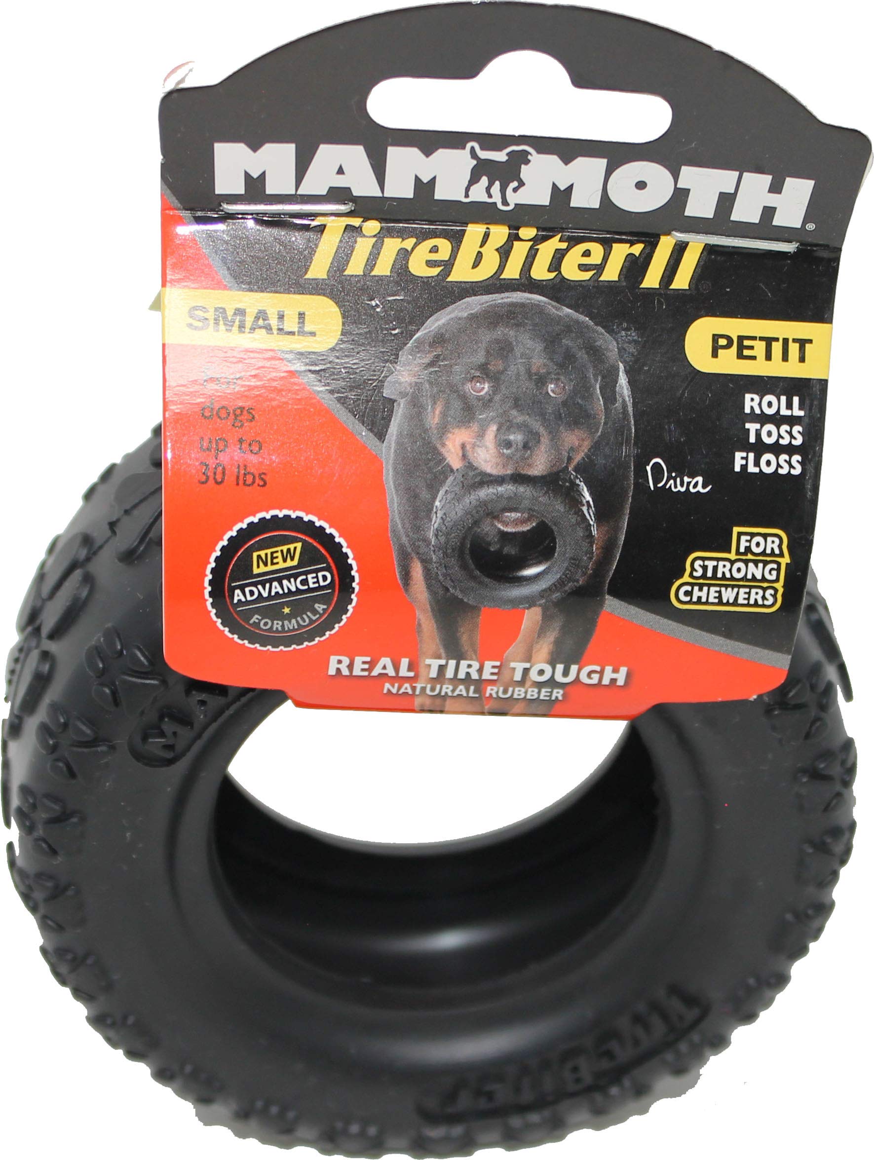 Mammoth Pet Products 43735002: TireBiter Dog Toy II, 3.7In