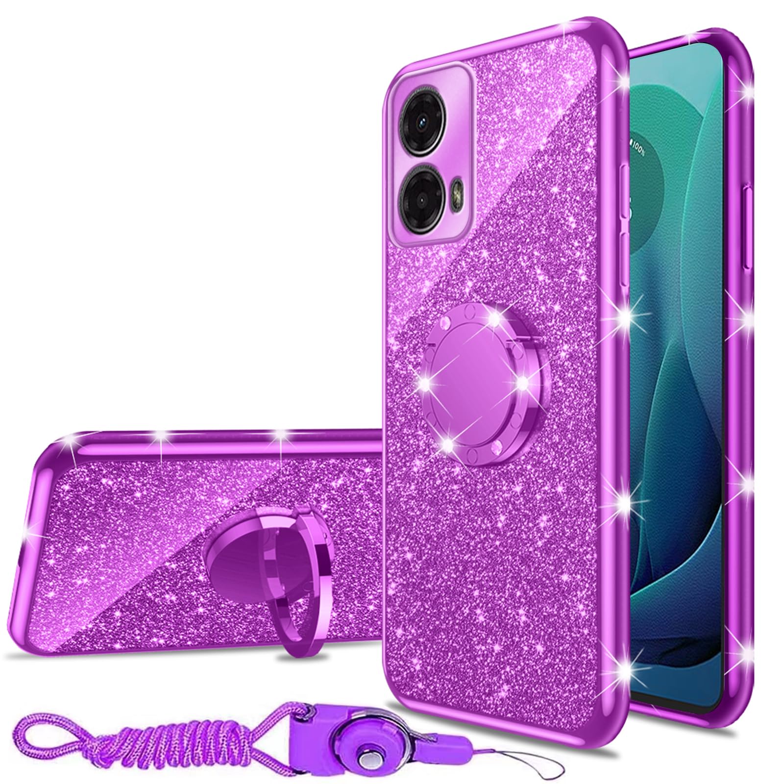 Handyhülle Für Motorola Moto G Play 5G 2024 – Brieftaschenhülle Mit Kartenfächern, Bibel-Design