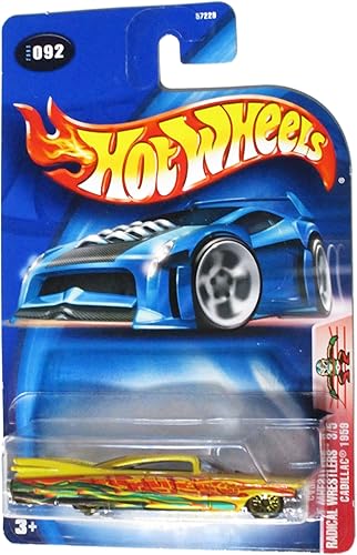 Hot Wheels Radical Wrestlers Series #3 Cadillac 1959 Lace/Gold #2003-92 Coche coleccionable de colección Mattel escala 1:64