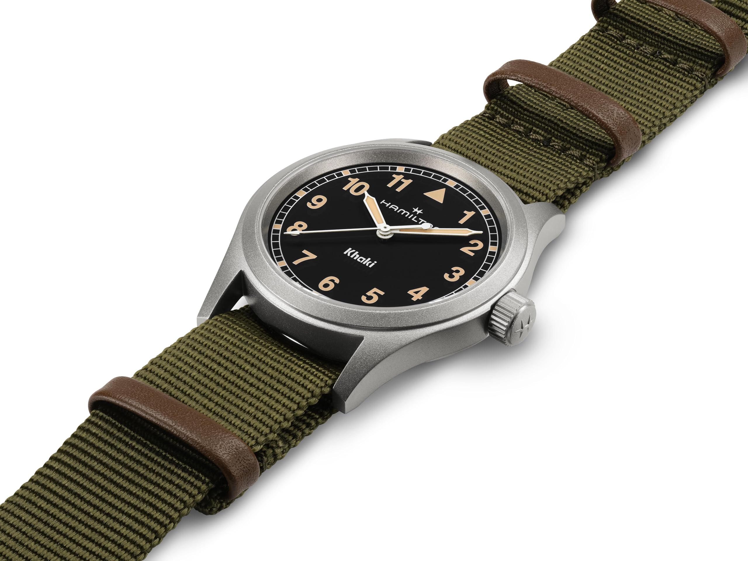 Hamilton Reloj analógico de Cuarzo Suizo Unisex con Correa de poliéster H69401930