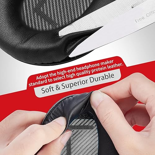 Vista 41 de Krone Kalpasmos - Almohadillas de repuesto de alta calidad para auriculares Bose, compatible con Bose QuietComfort 35 ii /QC35 /QC25 /QC2 /QC15 /Ae2