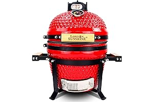 13" Mini Kamado Charcoal Grill