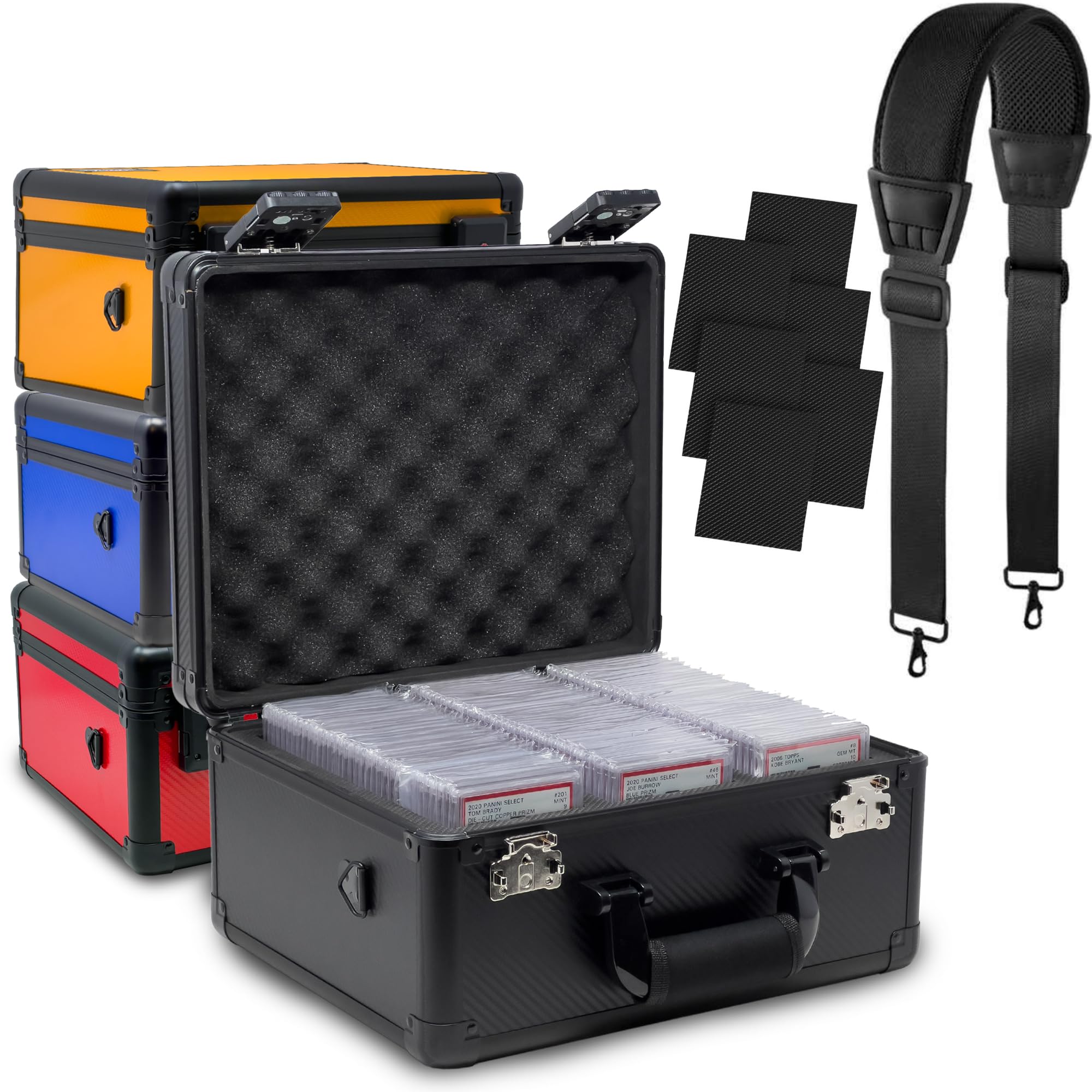 Amazon.com: Hobby Defense Graded Card Case, 3 Row Graded Card