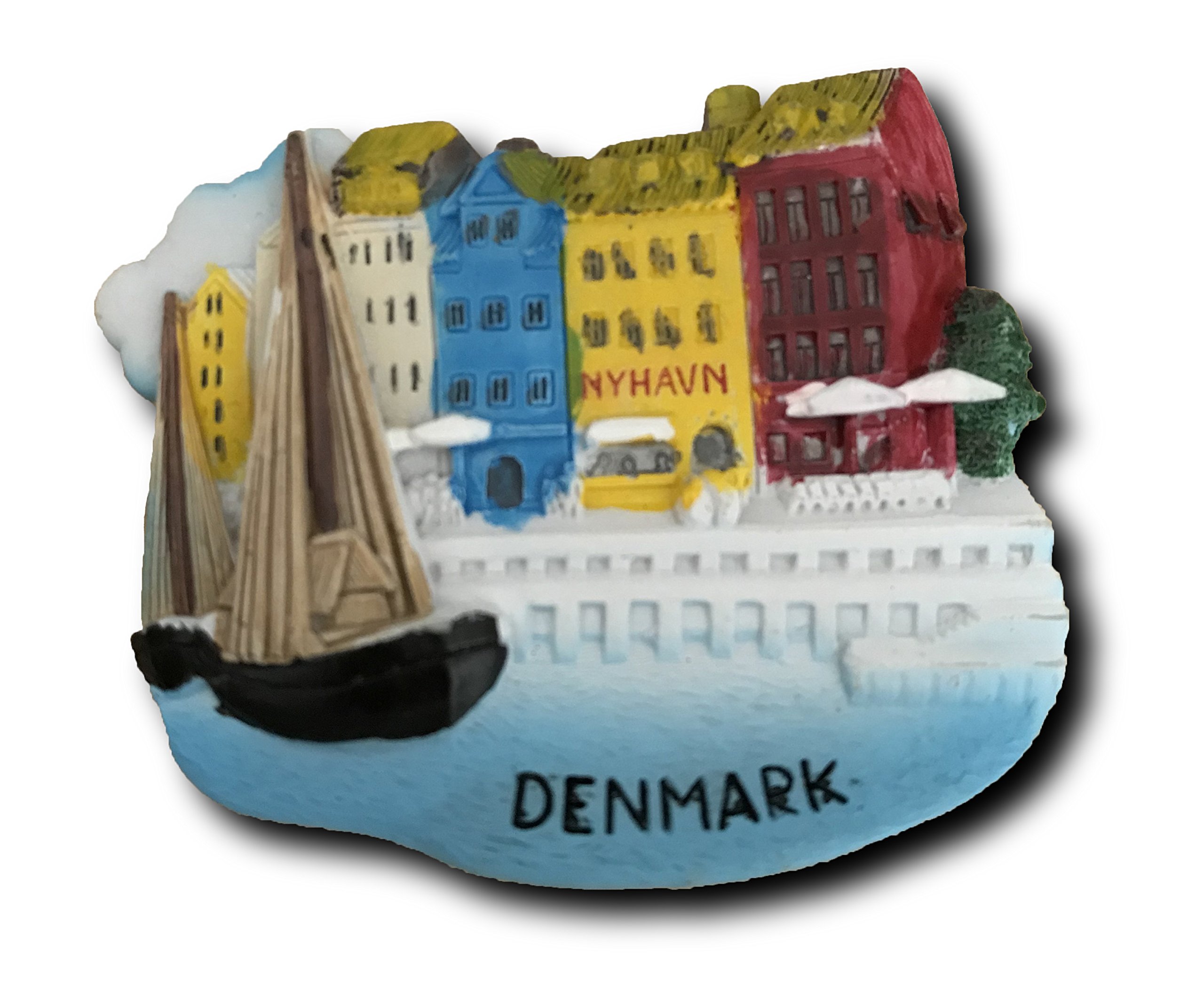 Magnete Frigorifero 3D Isole Faroe – Souvenir Di Viaggio In Resina – 8x6 Cm – Decorazione Casa - 3