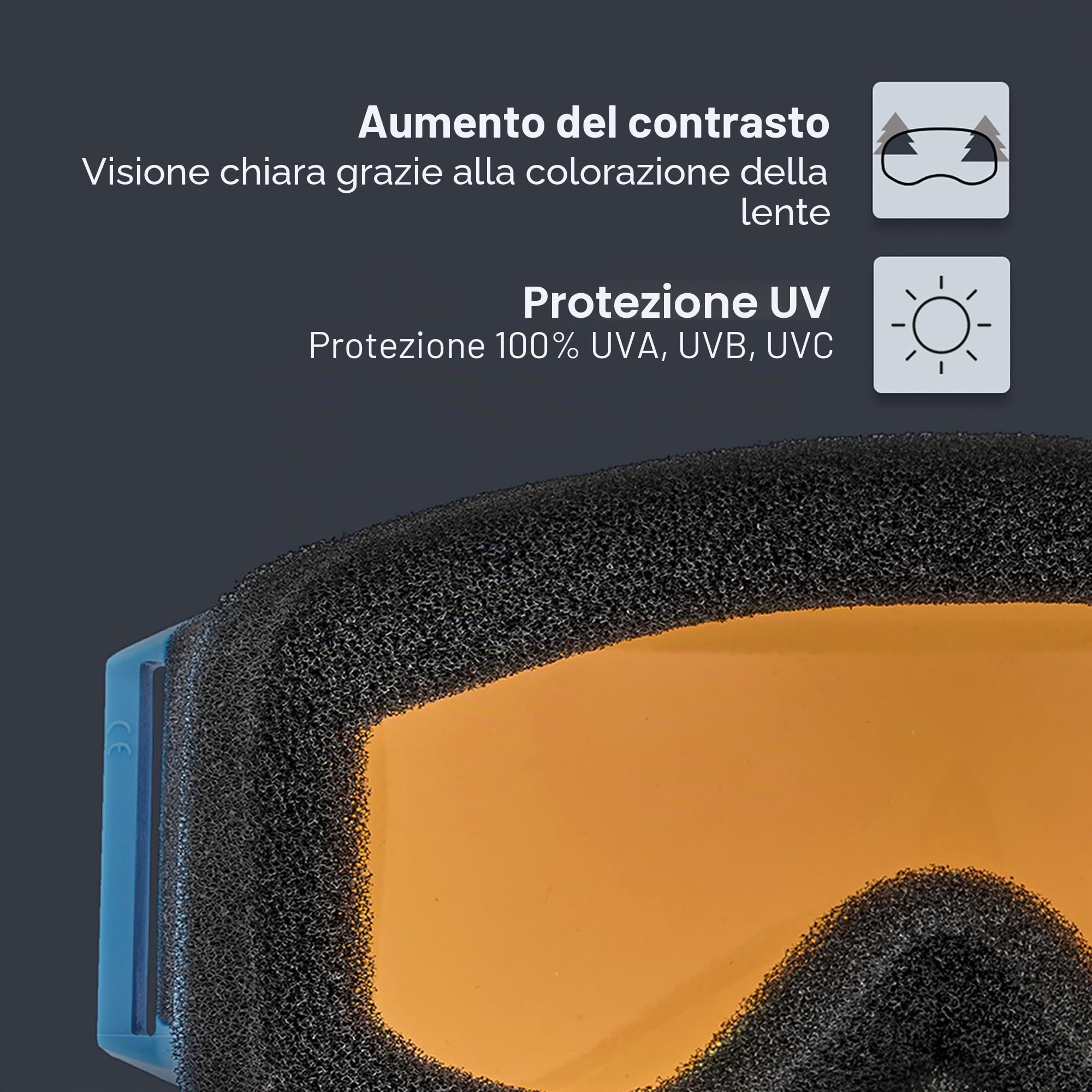 Uvex Occhiali da sci unisex Speedy Pro