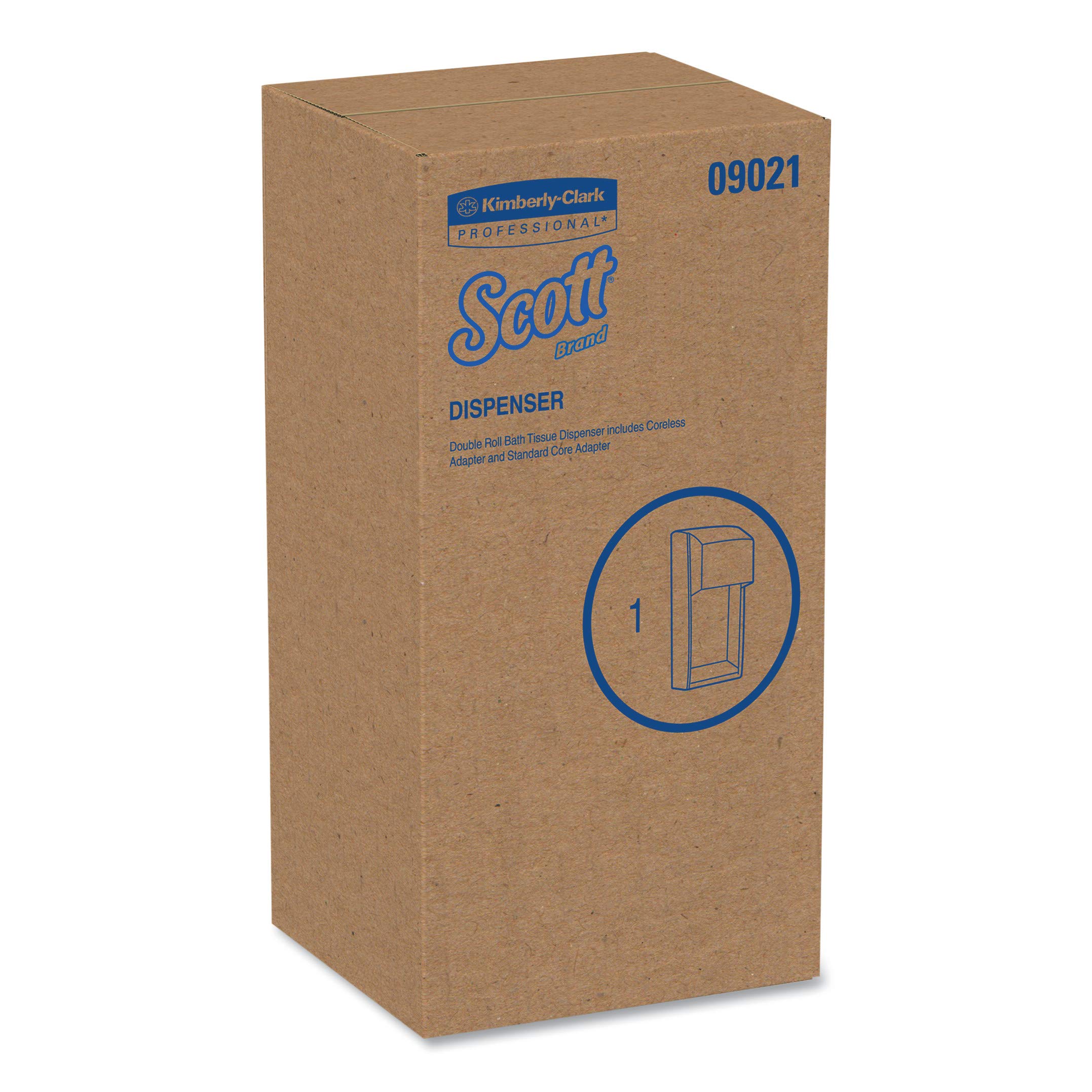 Scott 09021 Essential SRB Tissue Dispenser, 6 6/10 x 6 x 13 6/10, Plastic, Smoke, Black - Image 4