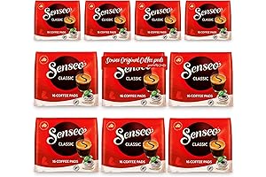 Classic Medium Roast Coffee Pods for Senseo Coffee Machines